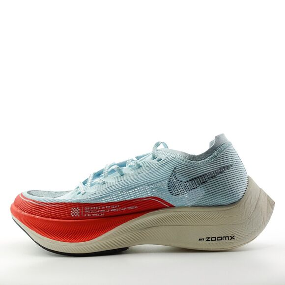 Nike ZoomX Vaporfly Next% 2 Glacier Blue Red CU4111-400 Mens Size 6 / Womens 7.5 main image 8